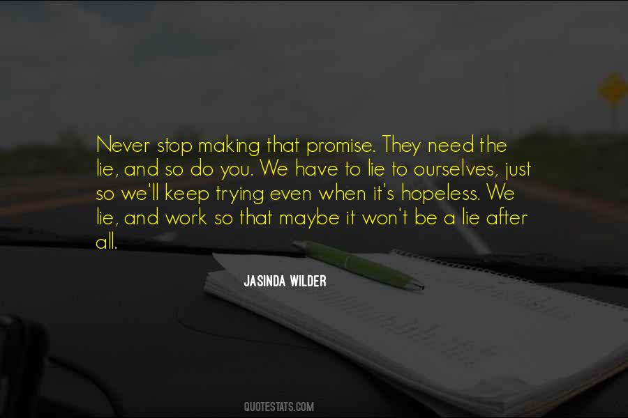 Keep The Promise Quotes #163610