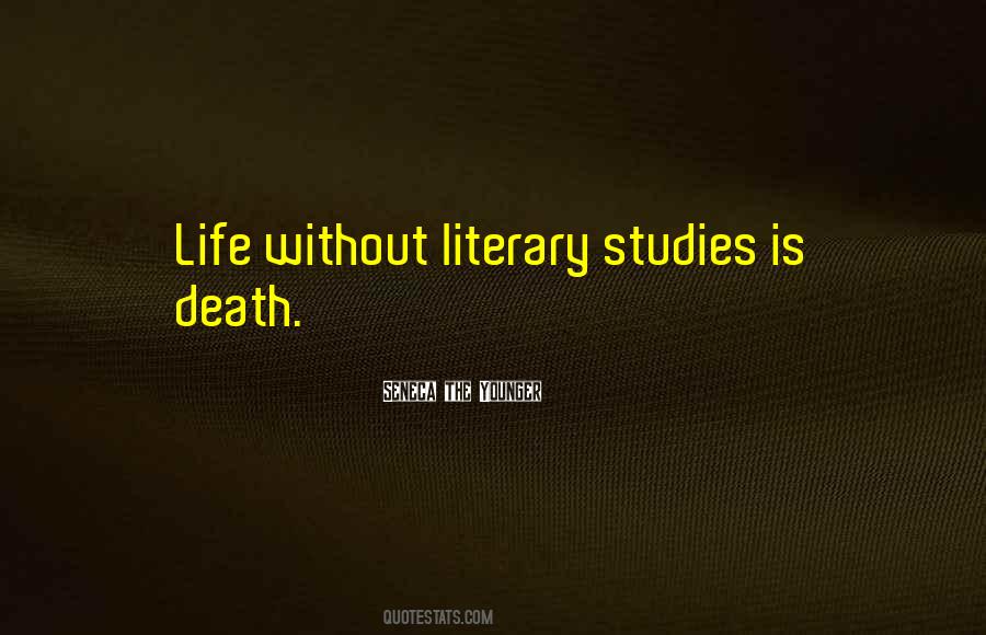 Death Literature Quotes #108523