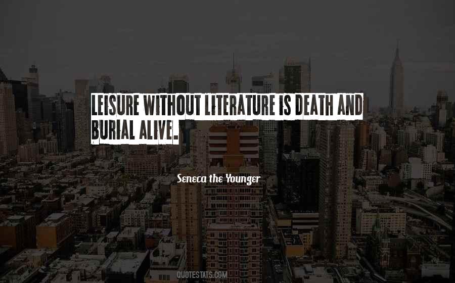 Death Literature Quotes #1269758