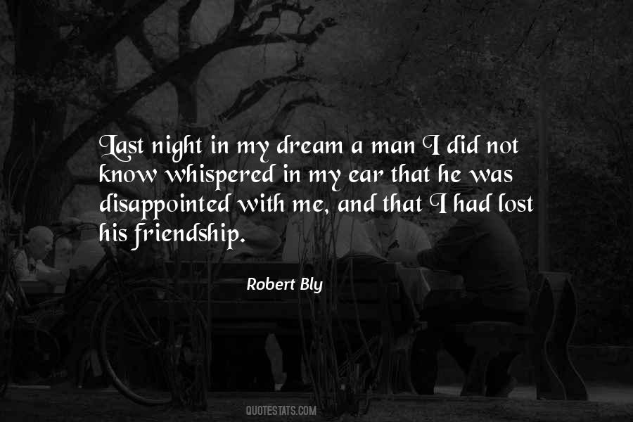 Dream Last Night Quotes #1563519