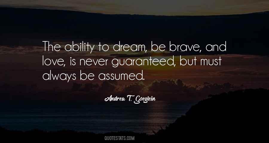 Dream Love Quotes #43467 Dream Love Quotes #43467