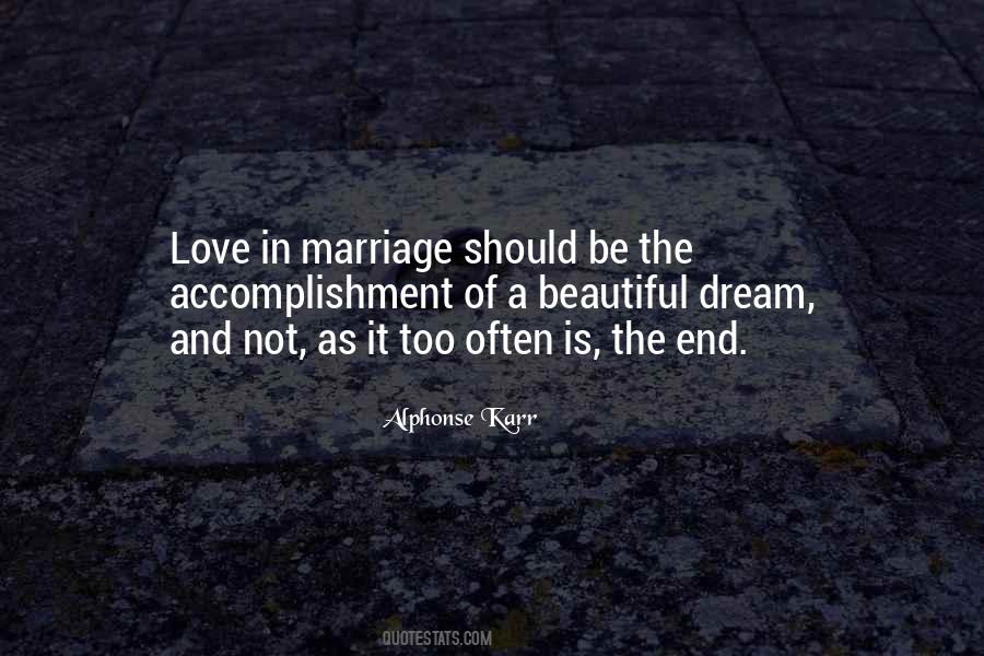 Dream Marriage Quotes #1351614