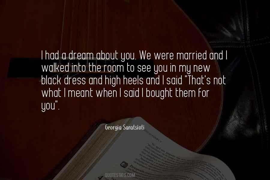 Dream Marriage Quotes #302008