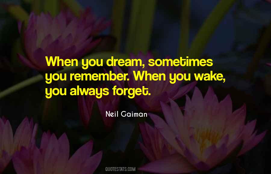 Dream Neil Gaiman Quotes #904906