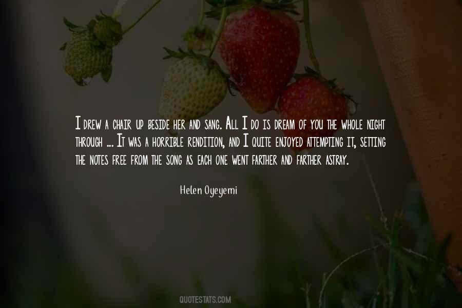 Dream Of Her Quotes #407167