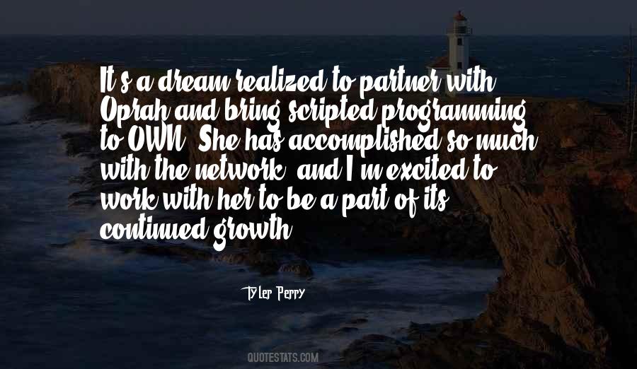 Dream Of Her Quotes #636047