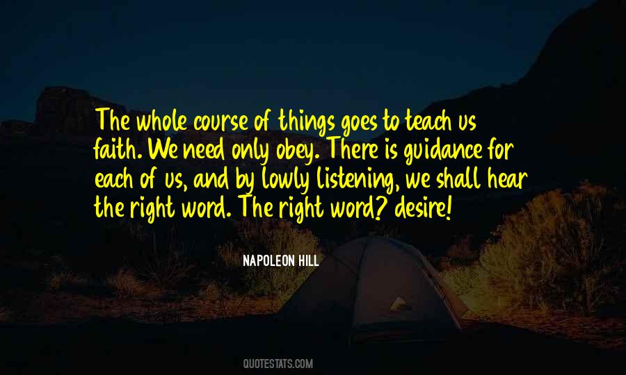 Right Guidance Quotes #1631746