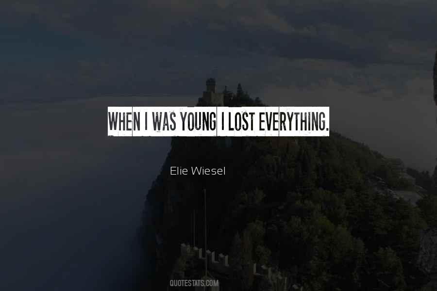 Everything I Lost Quotes #754602