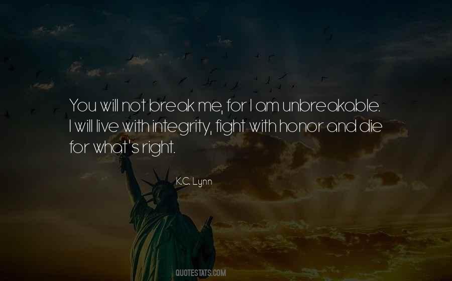 Live With Integrity Quotes #1180530