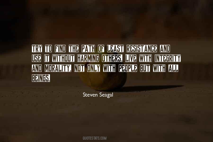 Live With Integrity Quotes #178396