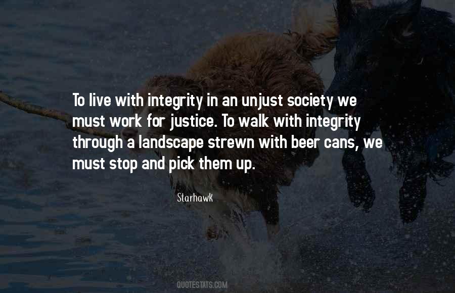 Live With Integrity Quotes #45888