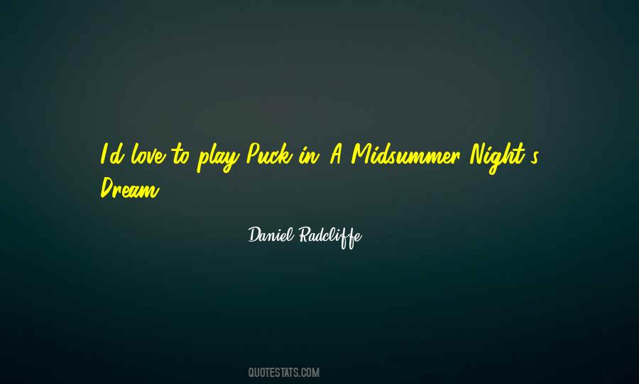 Dream Play Quotes #484092