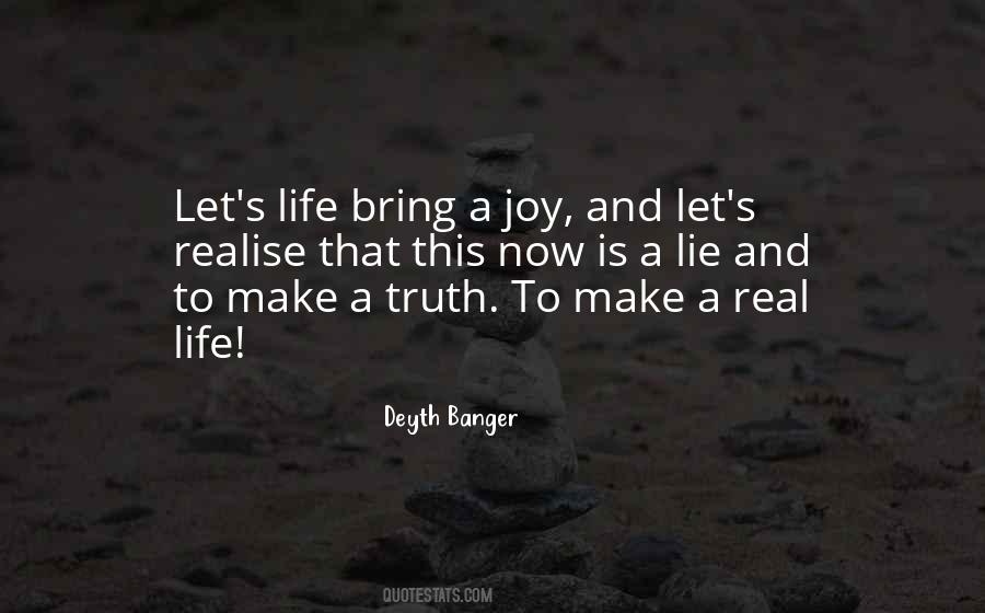 Realise The Truth Quotes #445048