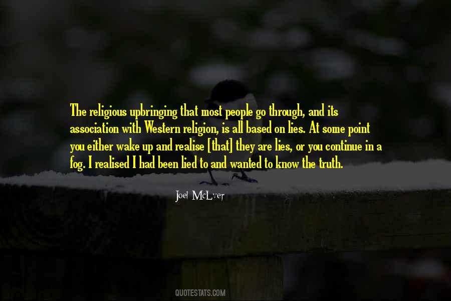 Realise The Truth Quotes #876925