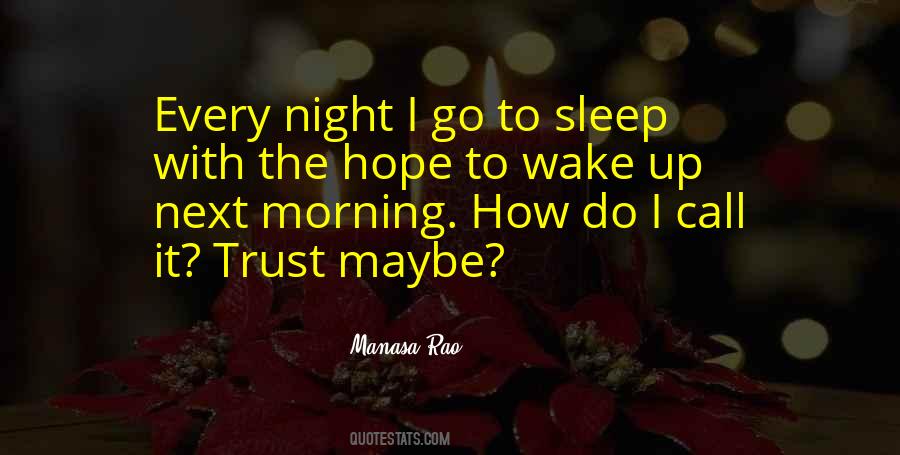 Hope Trust Quotes #1686770