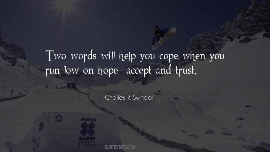 Hope Trust Quotes #1827329