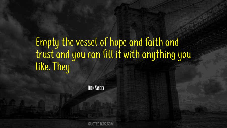 Hope Trust Quotes #290752