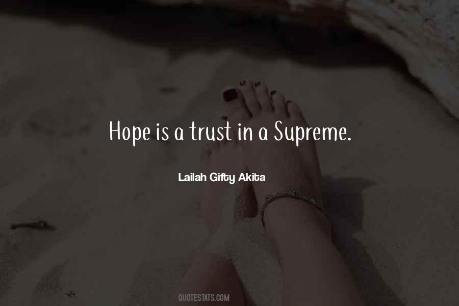 Hope Trust Quotes #748191