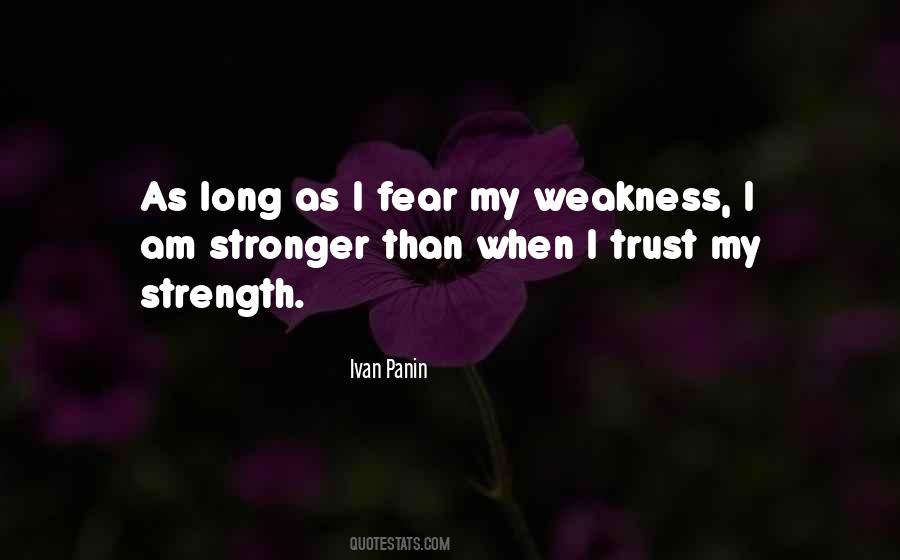 Fear Strength Quotes #15057