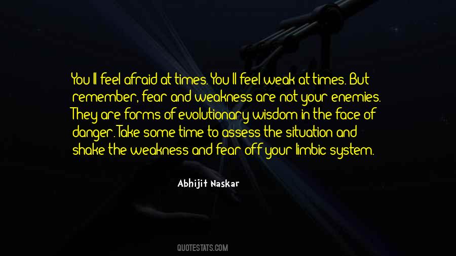 Fear Strength Quotes #472058