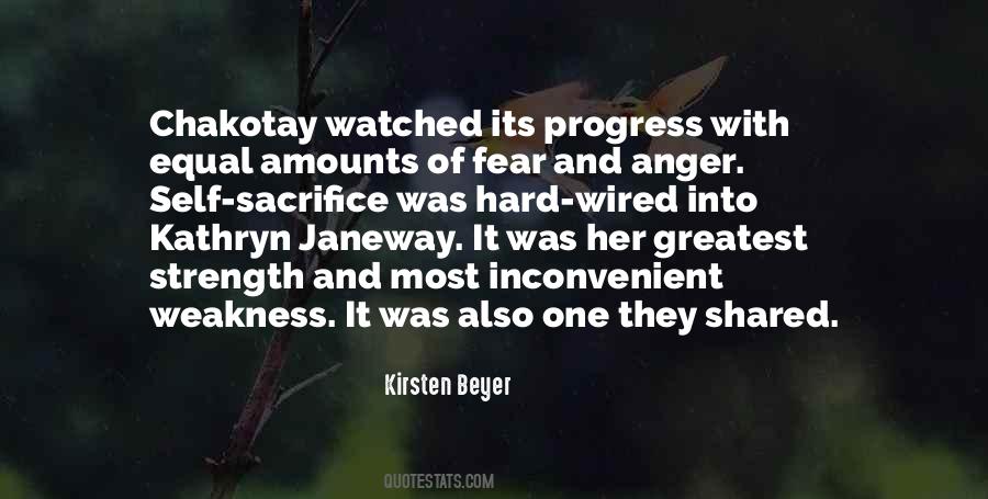 Fear Strength Quotes #678029