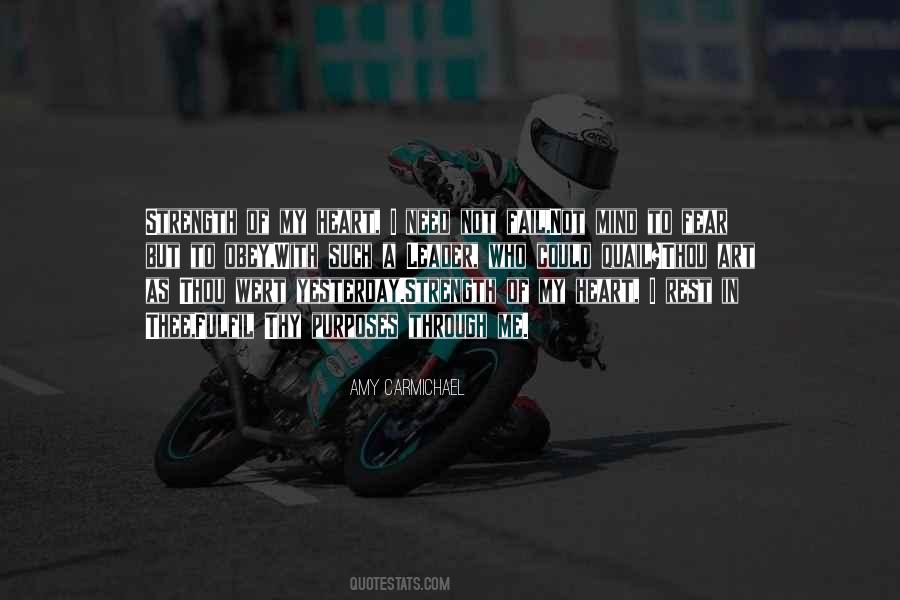 Fear Strength Quotes #688349