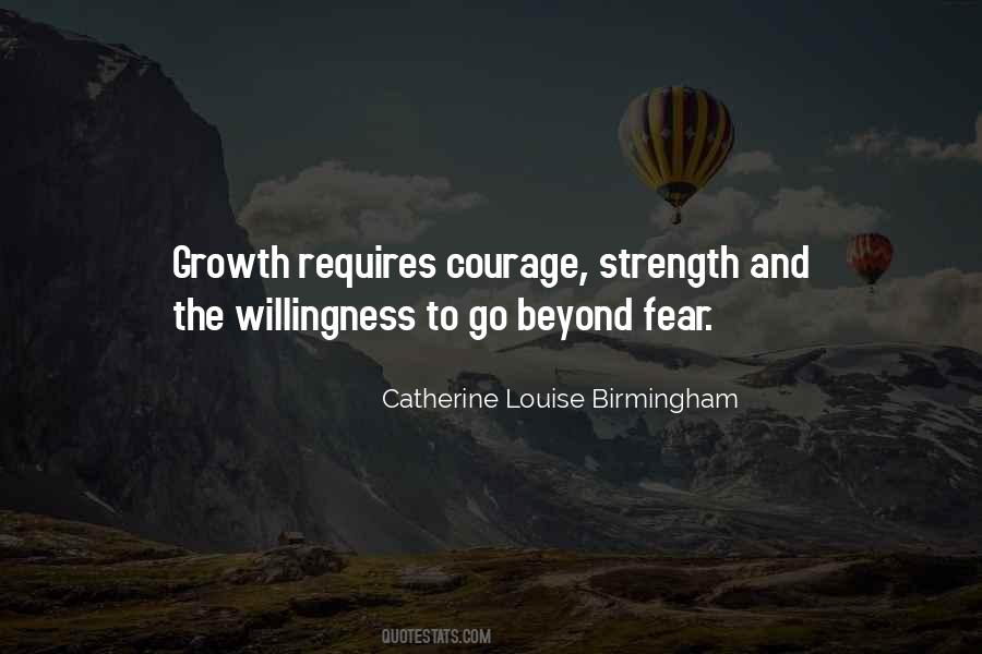 Fear Strength Quotes #774597