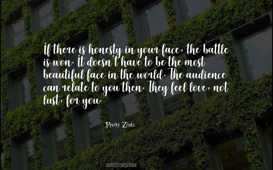 Your Honesty Is Quotes #561566