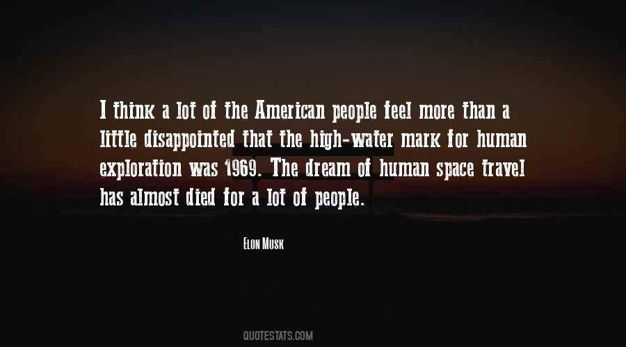 Dream Space Quotes #1637231
