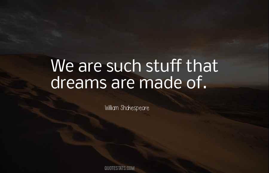 Dream Stuff Quotes #97406