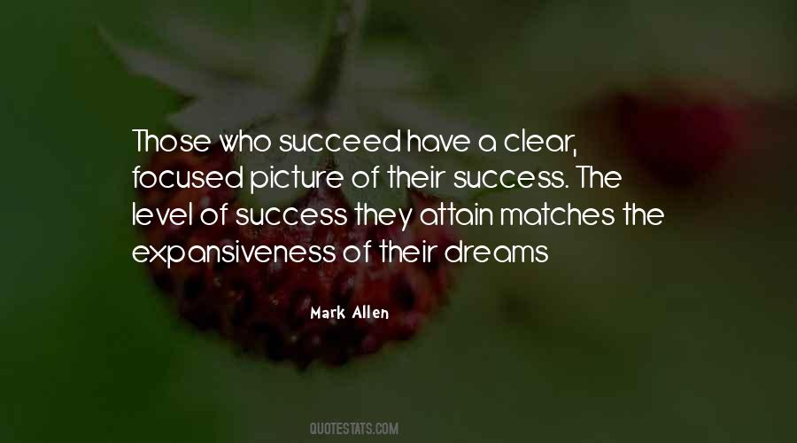 Dream Succeed Quotes #1601915