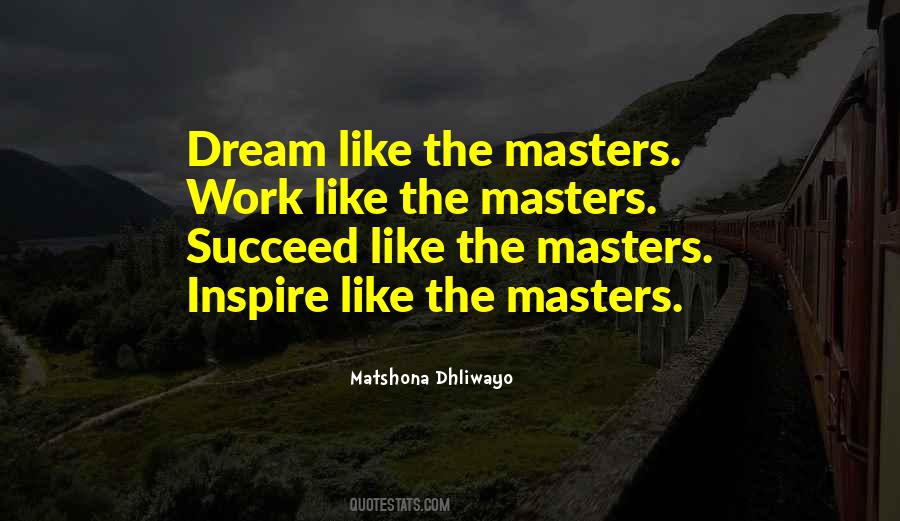 Dream Succeed Quotes #734448