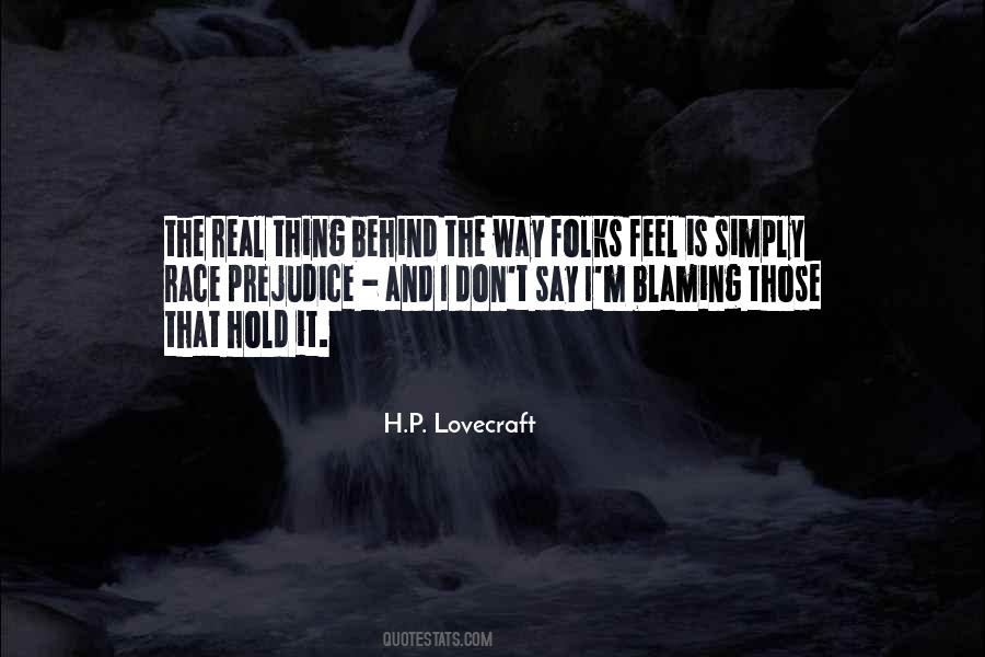 Blaming Each Other Quotes #428640
