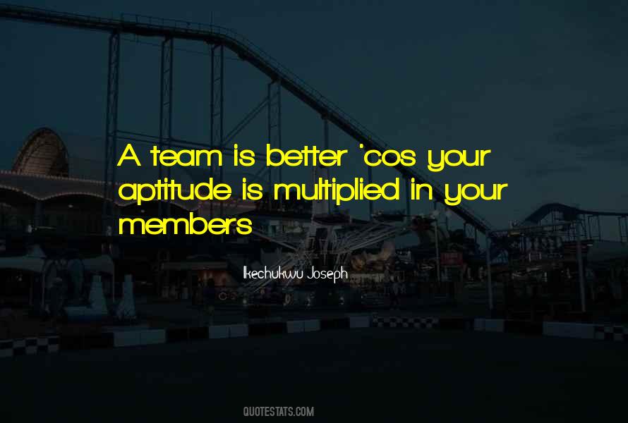 Team Is Quotes #1820127