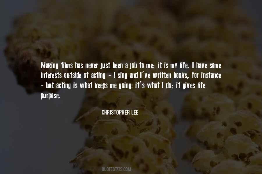 What Is My Purpose Quotes #1530613