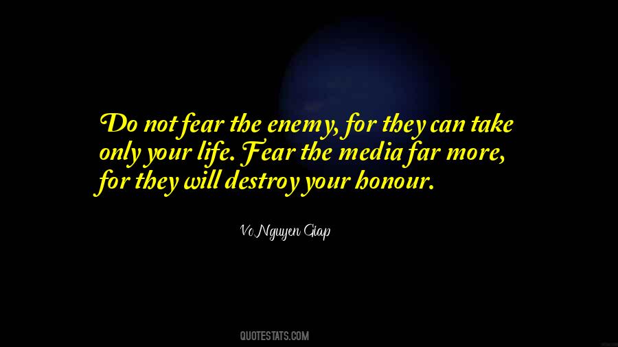 Enemy Destroy Quotes #1287763