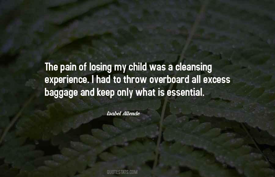 Losing My Child Quotes #1645274