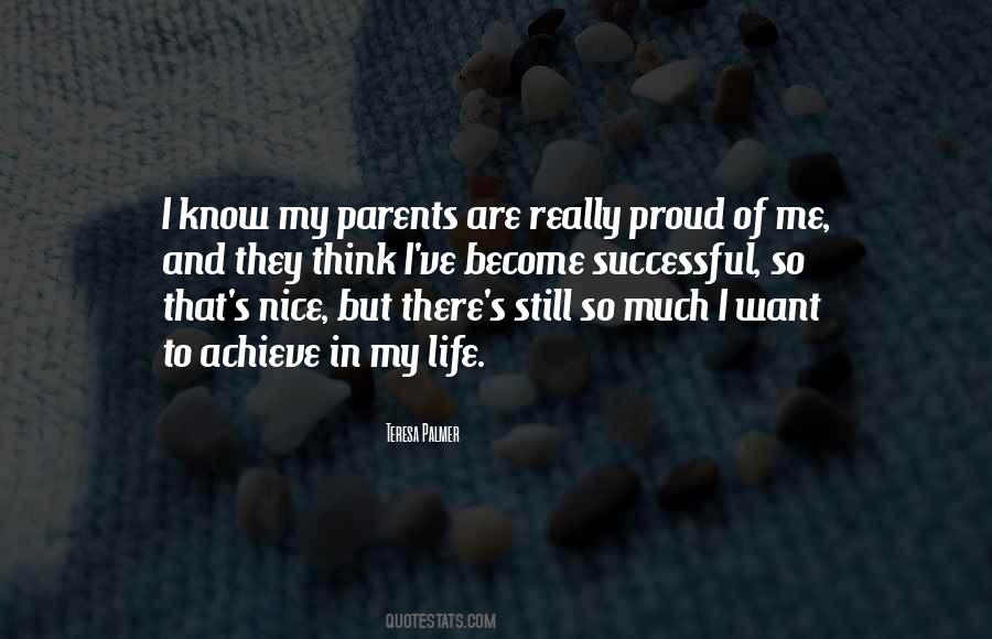 Parents Proud Quotes #1399366