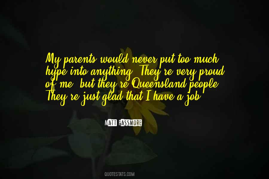 Parents Proud Quotes #140527
