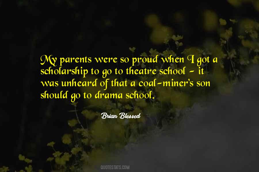 Parents Proud Quotes #1832363