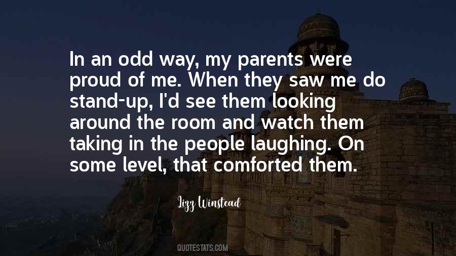 Parents Proud Quotes #538124