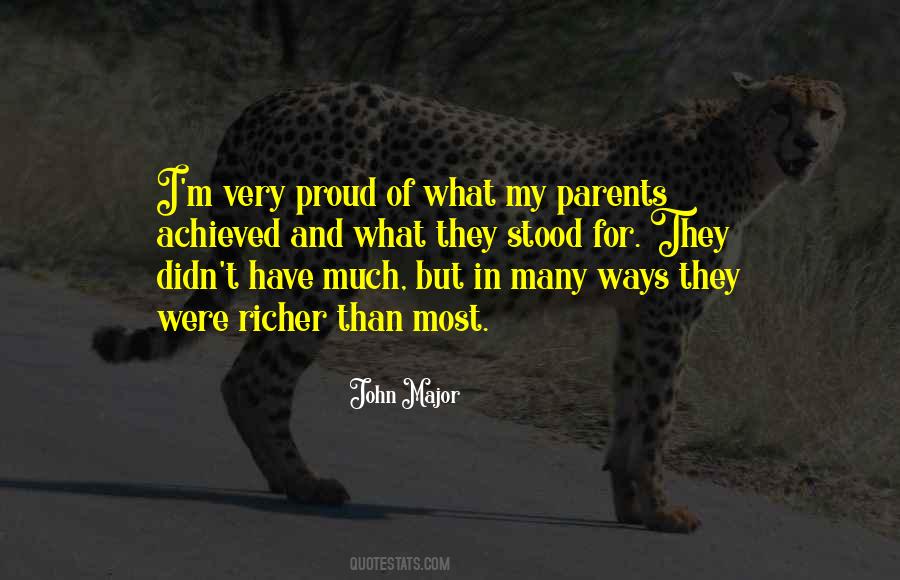 Parents Proud Quotes #812539