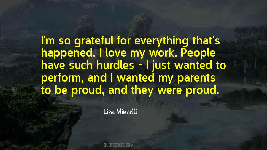 Parents Proud Quotes #989283
