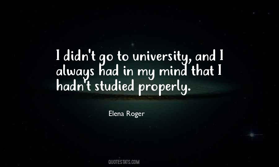 Quotes About My University #306378