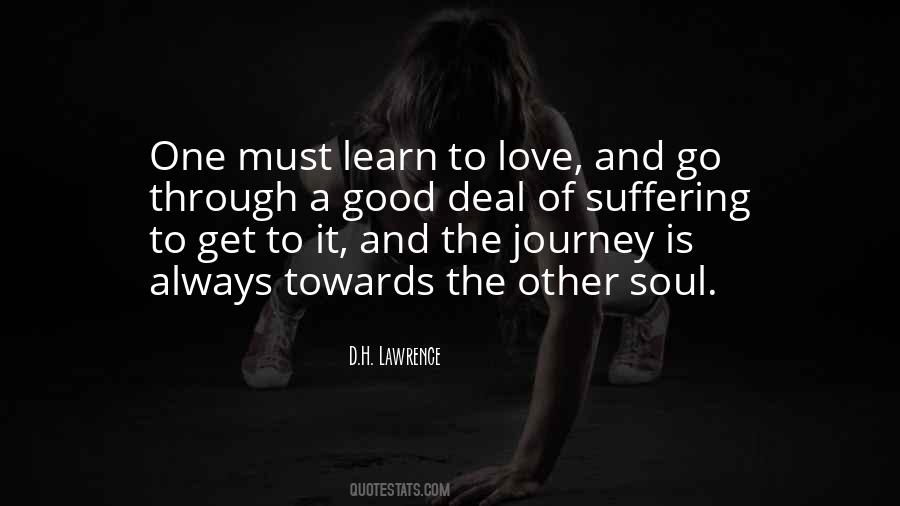 Journey Love Quotes #1601627