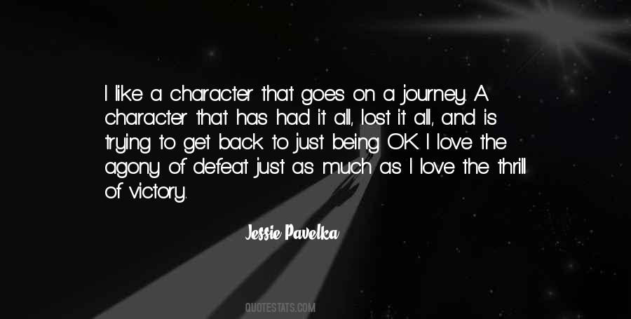 Journey Love Quotes #853037