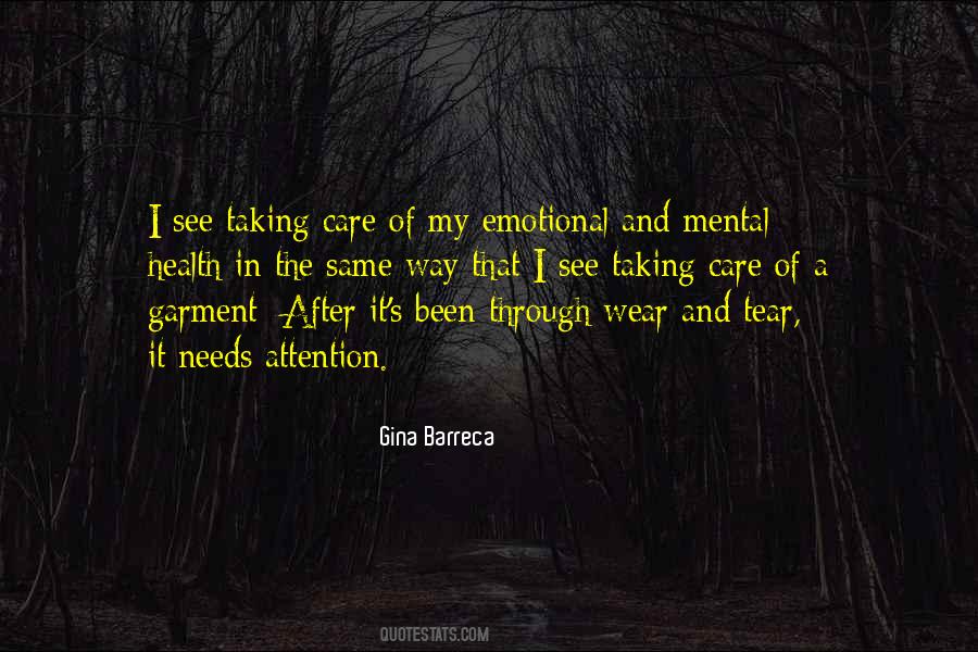 Mental Emotional Health Quotes #1196575