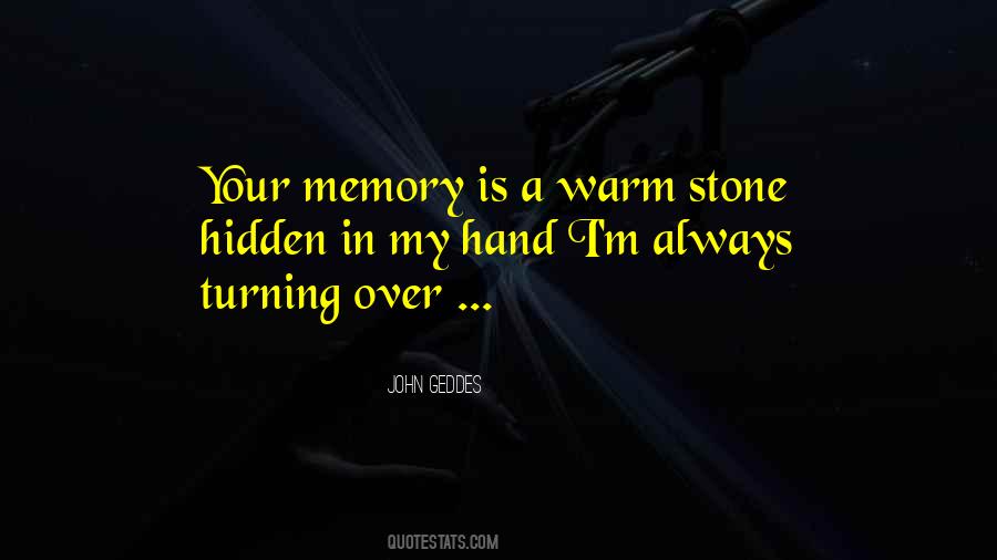 Memory Poetry Quotes #1390520