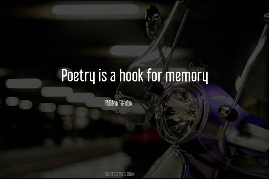 Memory Poetry Quotes #1813433