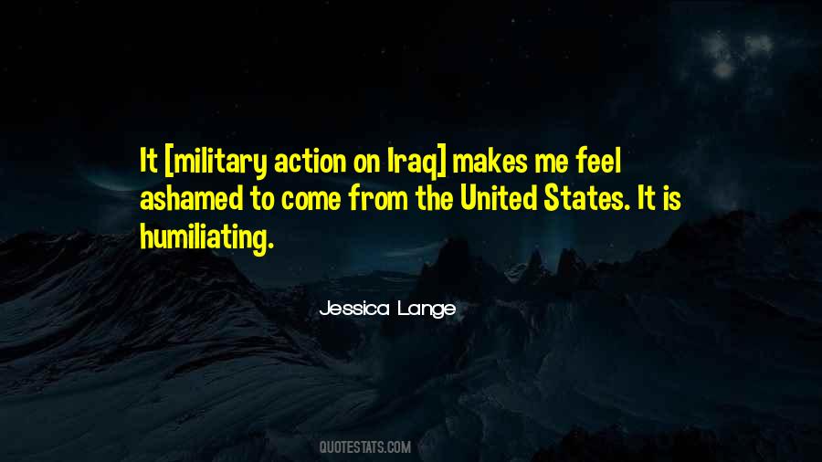 Feel Ashamed Quotes #1707722